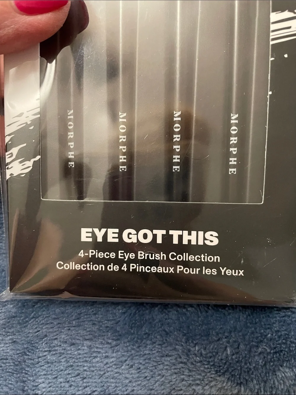 Morphe Eye Got This 4-Piece Eye Brush Collection - Black